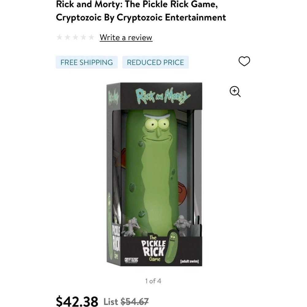 Rick and Morty: The Pickle Rick Game, Cryptozoic